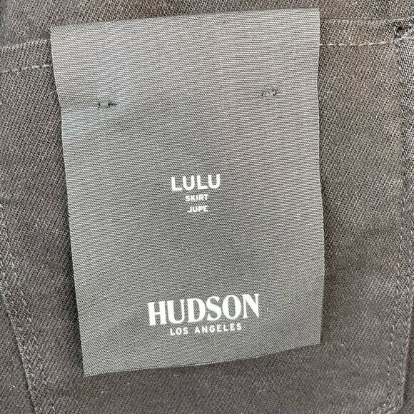 NWT Hudson Black Denim LULU Skirt Sizes 27, 28, 29, and 31 - Picture 5 of 6